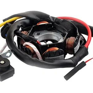 Retur ușor Stator Honda Dio/Kymco Fever/Peugeot Speedfight (6 bobine+senzor scanteie)