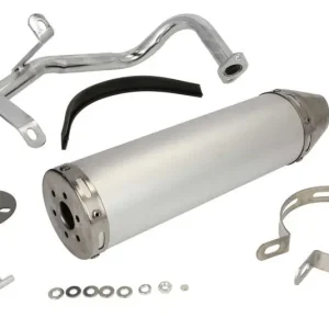 Esapament tuning GY6 4T 50cc, 139QMB, argintiu Cumpărături sigure