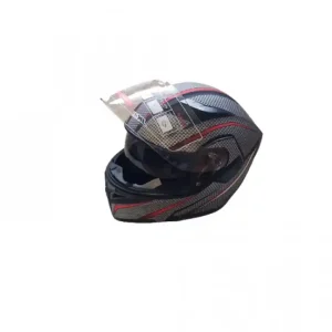 Reduceri Casca flip-up unisex, negru carbon