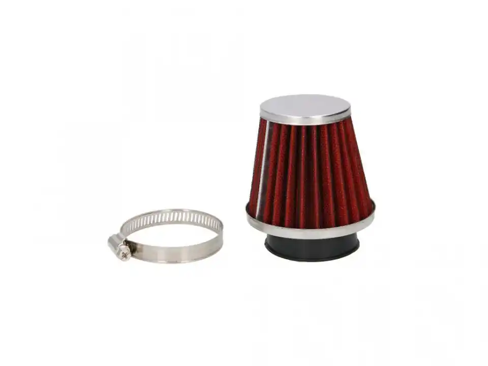 Retur ușor Filtru aer sport Ø44/45mm, crom -conic IT-05-01-78