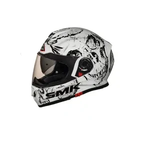 Casca integrala SMK TWISTER SKULL, marime XL Plată sigură