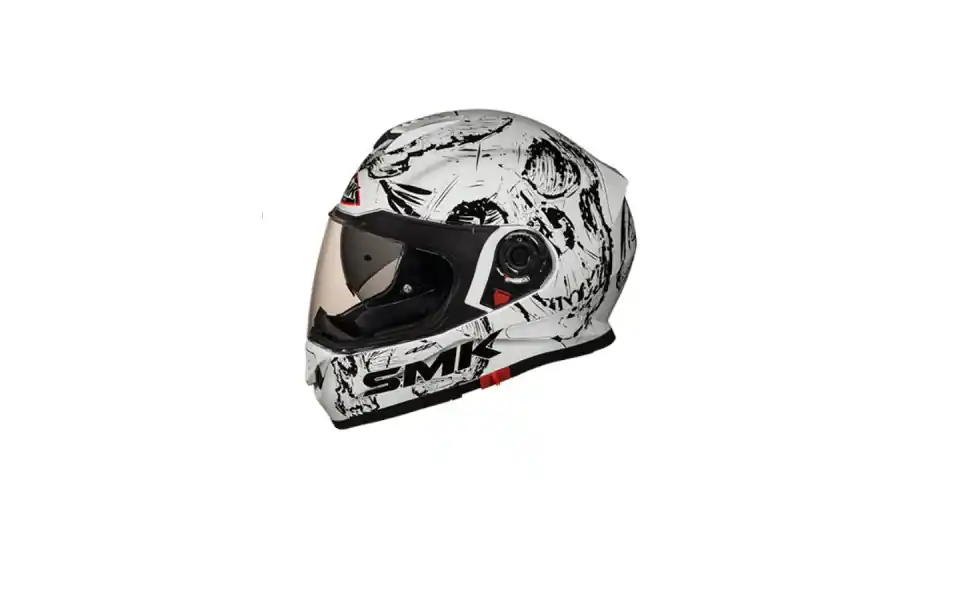 Casca integrala SMK TWISTER SKULL, marime XL Plată sigură