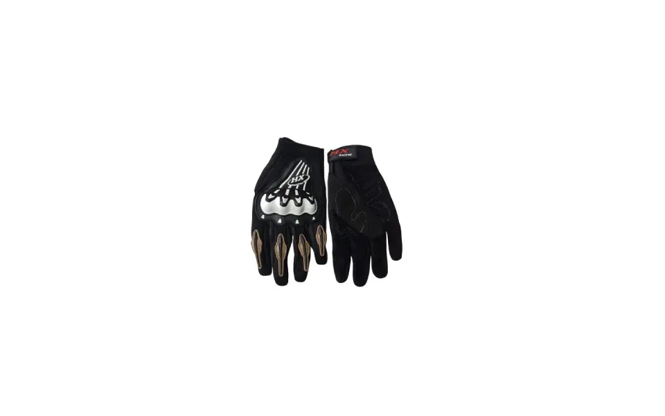 Comandă acum Set mănuși MOTO negre/M