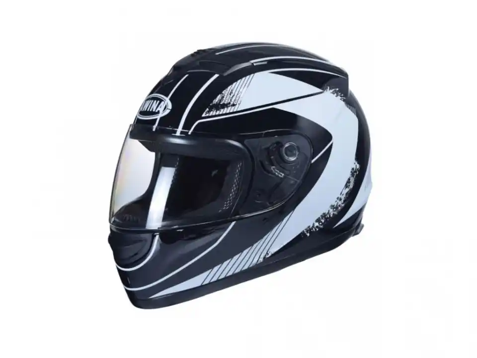 Casca moto integrala negru-alb Awina TN0700B-A3, marimea 2XL Cel mai bun preț