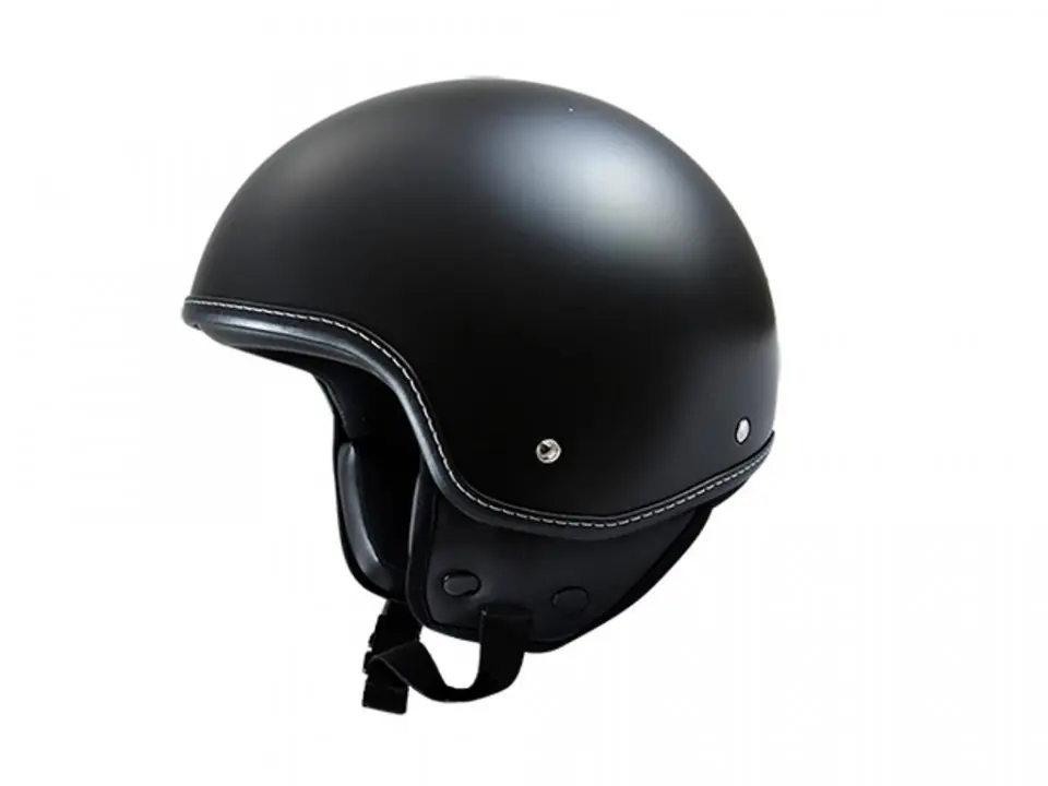 Casca chopper TRENDY 18 T-101, negru mat marimea XS Plată securizată