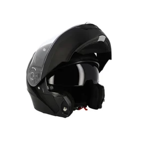 Premium Casca flip-up TRENDY T-706, negru mat, marimea XS