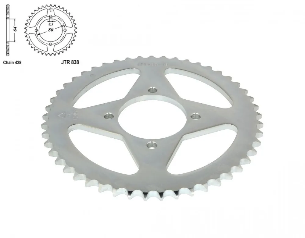 Cumpără acum Pinion transmisie spate 428/49, JT Sprockets
