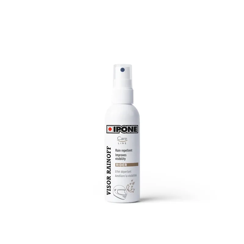 Plată securizată Solutie curatare viziera casti VISOR RAINOFF Repellent, Ipone, 100ml