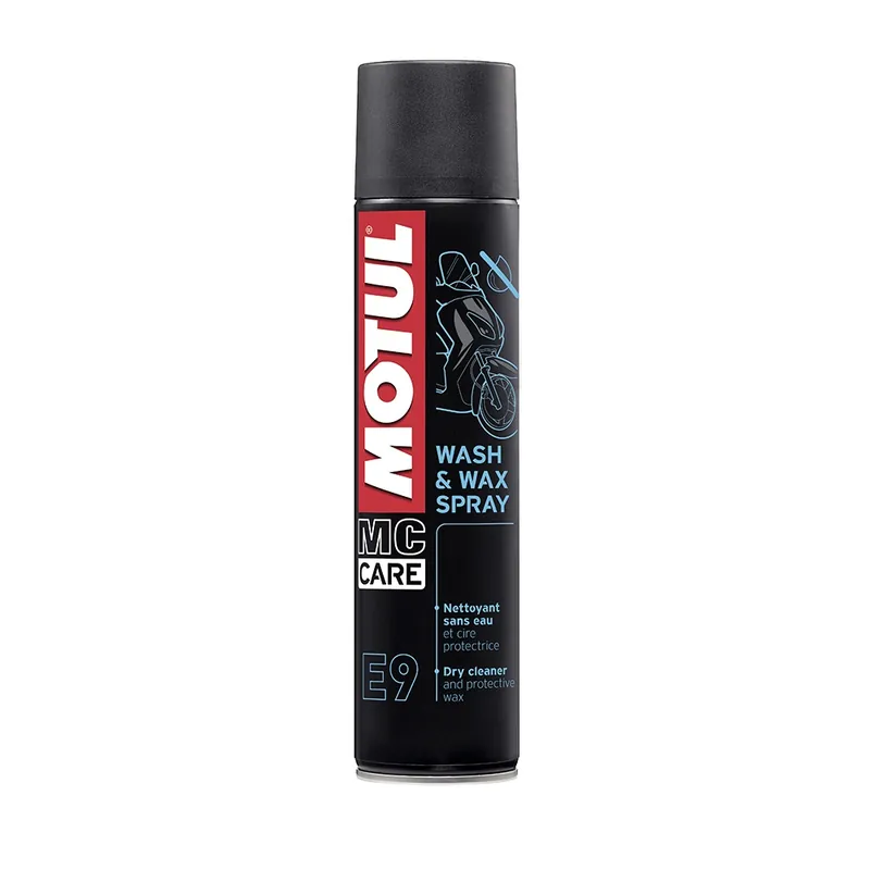 Solutie curatare E9 WASH & WAX SPRAY Motul, 400ml Mai ieftin