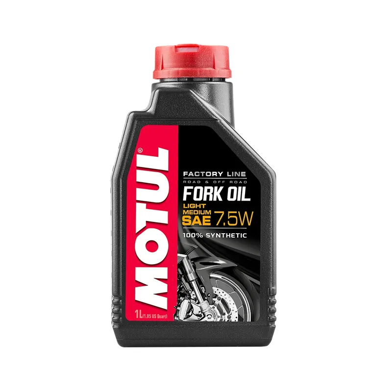 Livrare rapidă Ulei de furca FORK OIL FACTORY LINE 7.5W light/medium Motul, 1L
