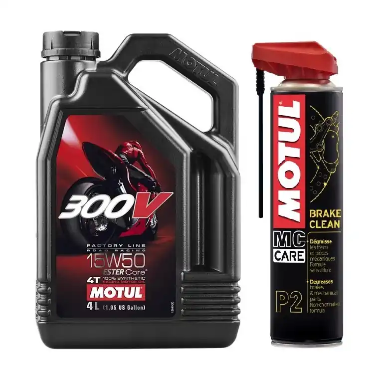 Plată securizată Ulei Motor 300V 15W50 Motul, 4L
