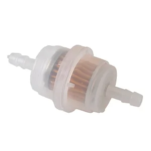 Filtru benzina 6mm cilindric-transparent, tip 2 Retur ușor
